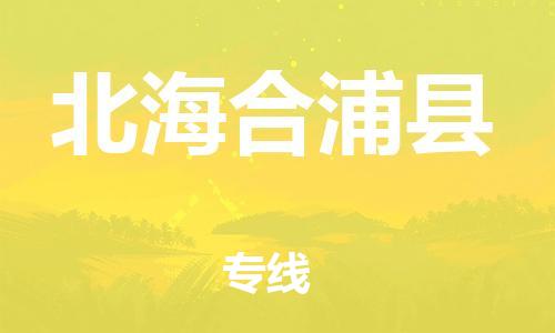 邯鄲到北海合浦縣物流公司-物流公司保證時(shí)效-「上門服務(wù)」