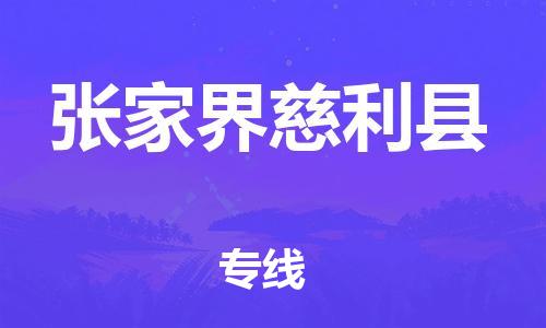 邯鄲到張家界慈利縣物流公司-設備運輸專線-急速達